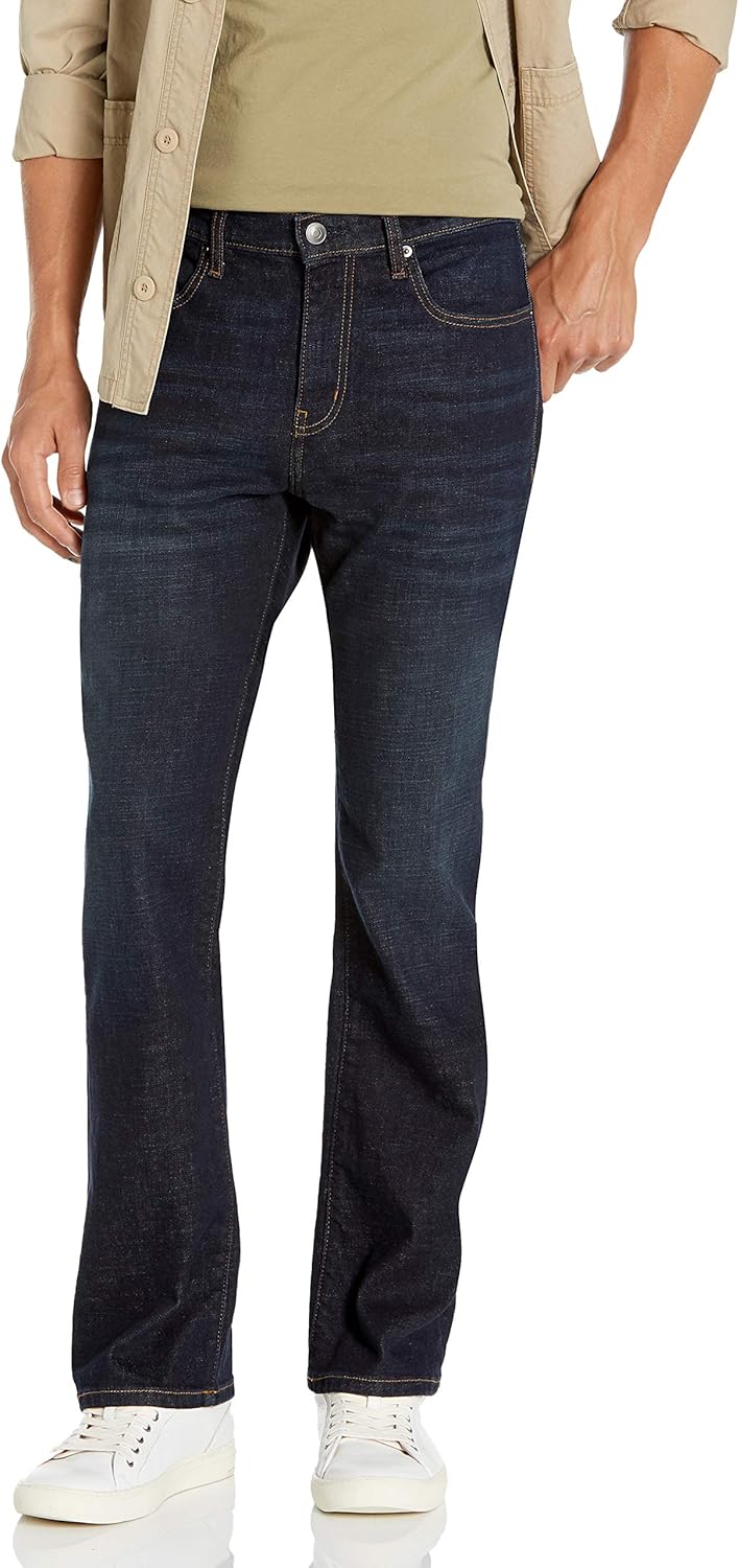 Men's Straight-Fit Bootcut Jean