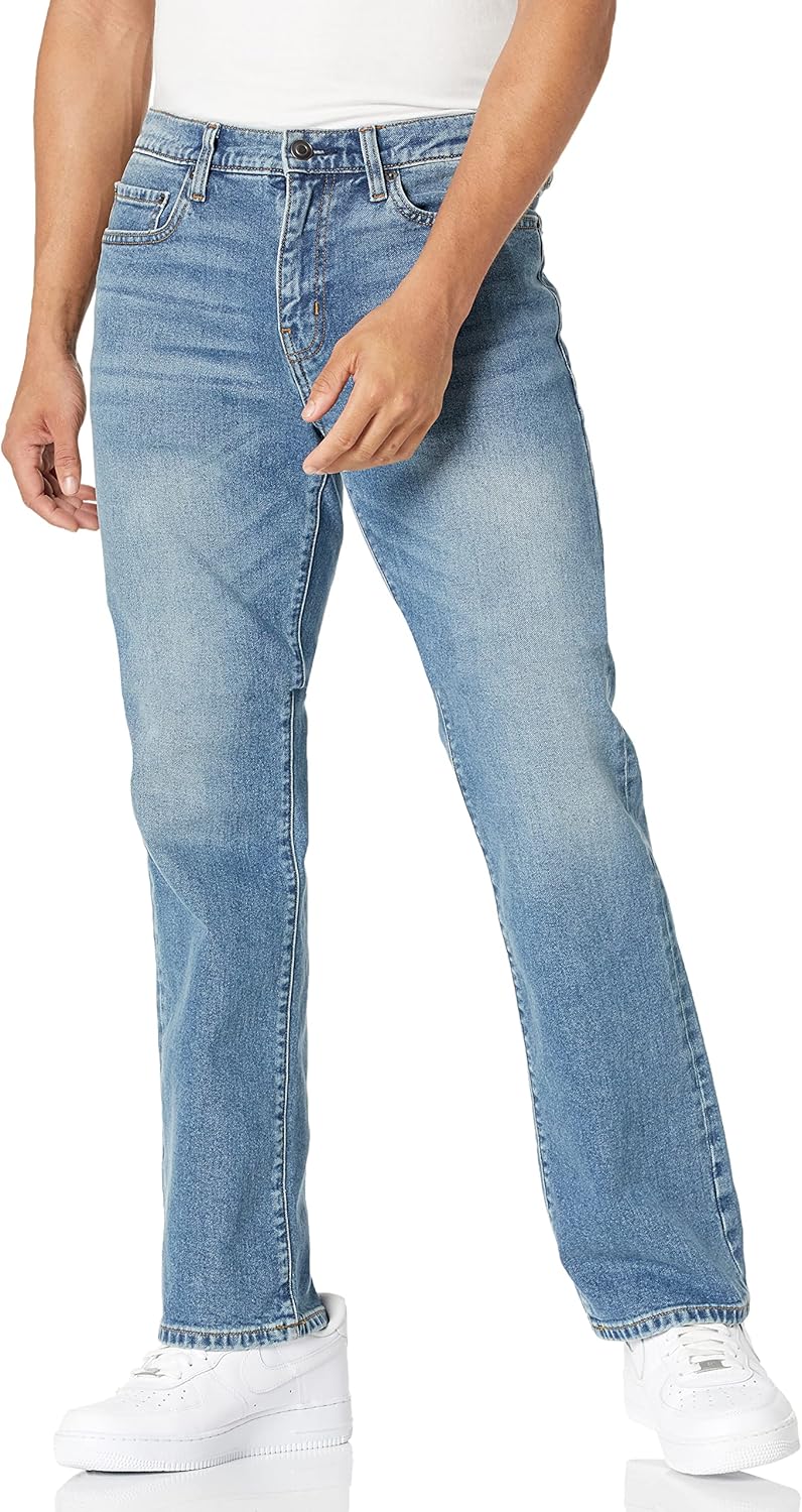Men's Straight-Fit Bootcut Jean